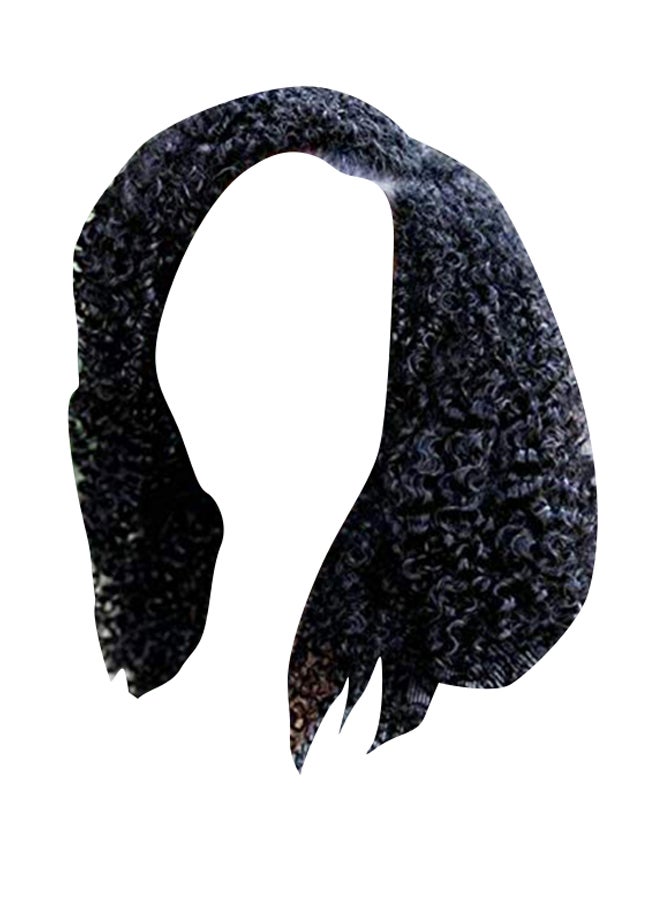 لوويجز وصلة شعر مجعد بتصفيفة إفريقية مزودة بمشبك أسود 14بوصة