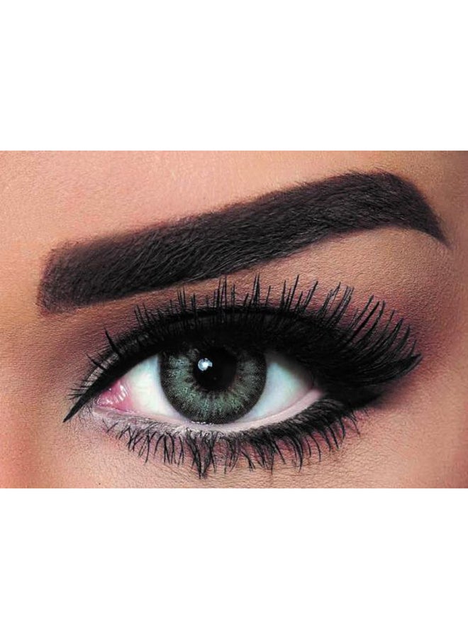 Bella Diamond Coloured Contact Lenses - Gray Green - 3 Months