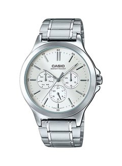 Men's Water Resistant Analog Watch MTP-V300D-7AUDF - 42 mm - Silver