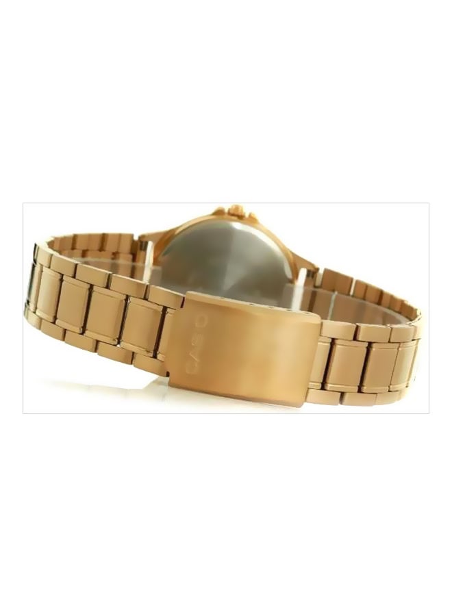 CASIO - Men's Stainless Steel Analog Watch MTP-V300G-9AUDF - 33 mm - Gold - Image 1