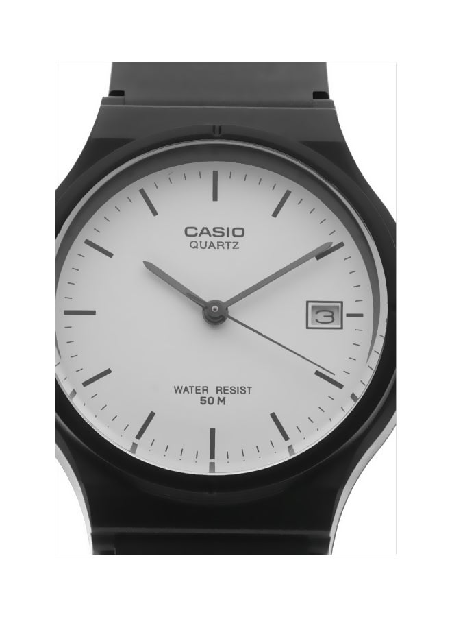 CASIO Men's Water Resistant Analog Watch MW-59-7EVDF - 40 mm - Black  - Image 4