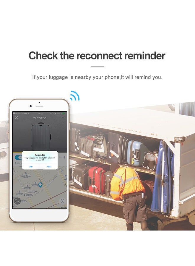 Generic - Luggage Tracker Device With App - Image 1