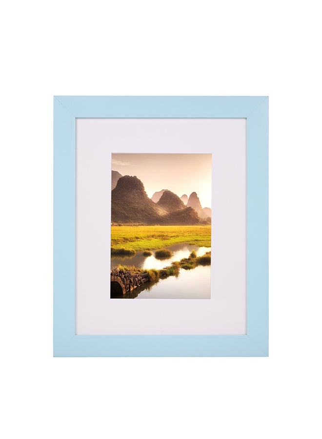 إطار للصور خشبي أزرق 165 x 115mm  - Image 4