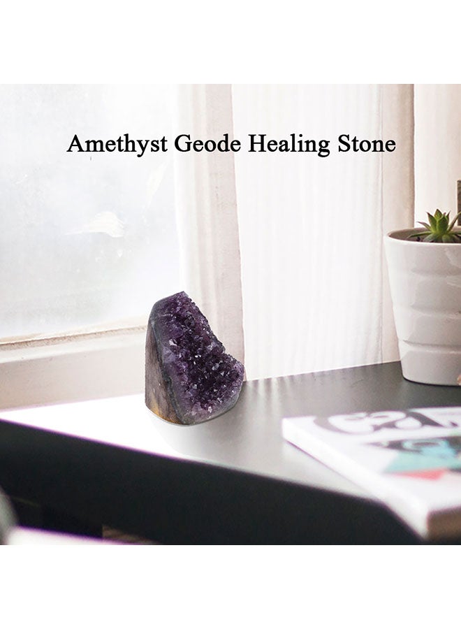 Generic - Amethyst Crystal Geode Cluster Healing Stone Purple - Image 1