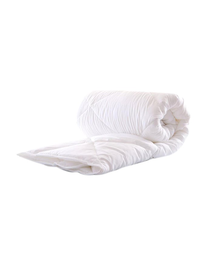 Comfort Soft Breathable Duvet Cover Cotton White 240x260cm