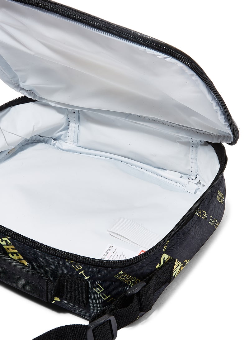 Marvel Avengers Printed Lunch Bag Black - Image 4