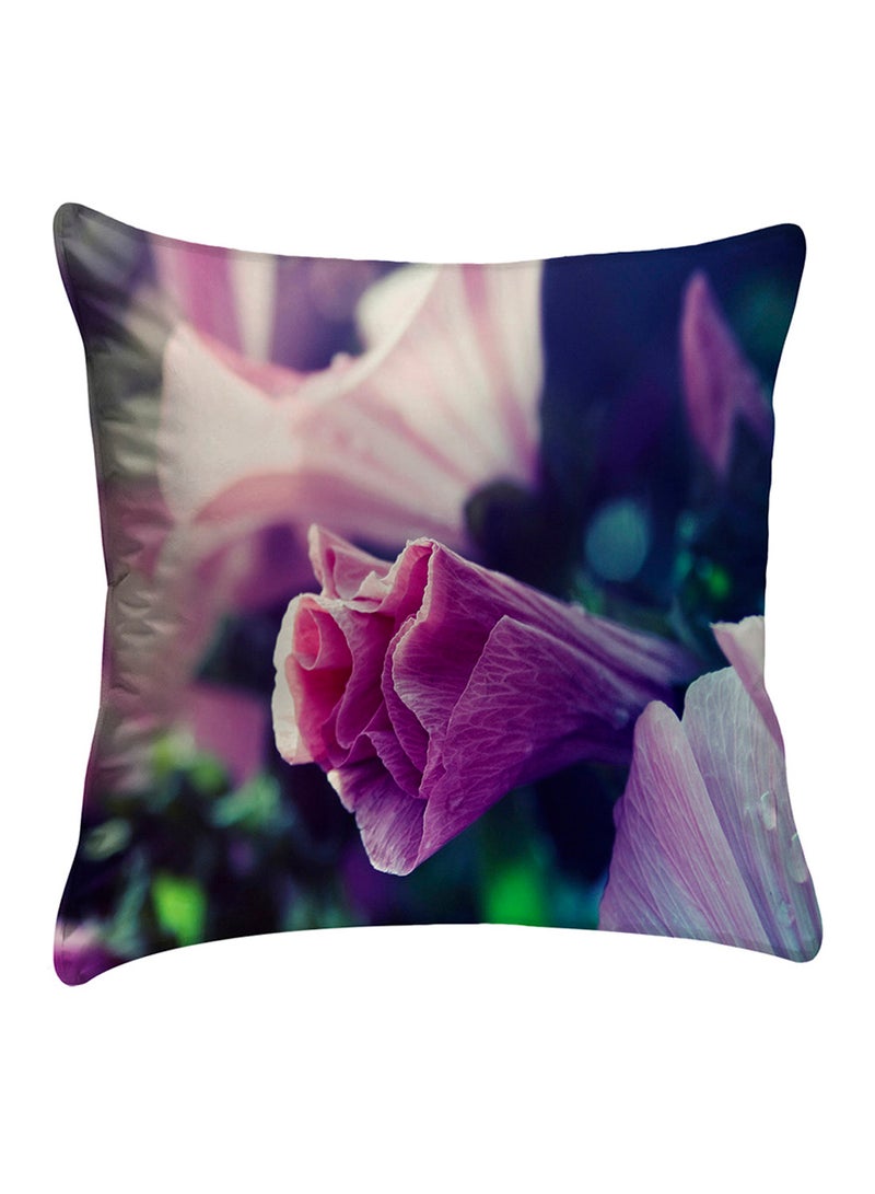 Printed Pillow Cover Polyester Multicolour 40x40cm