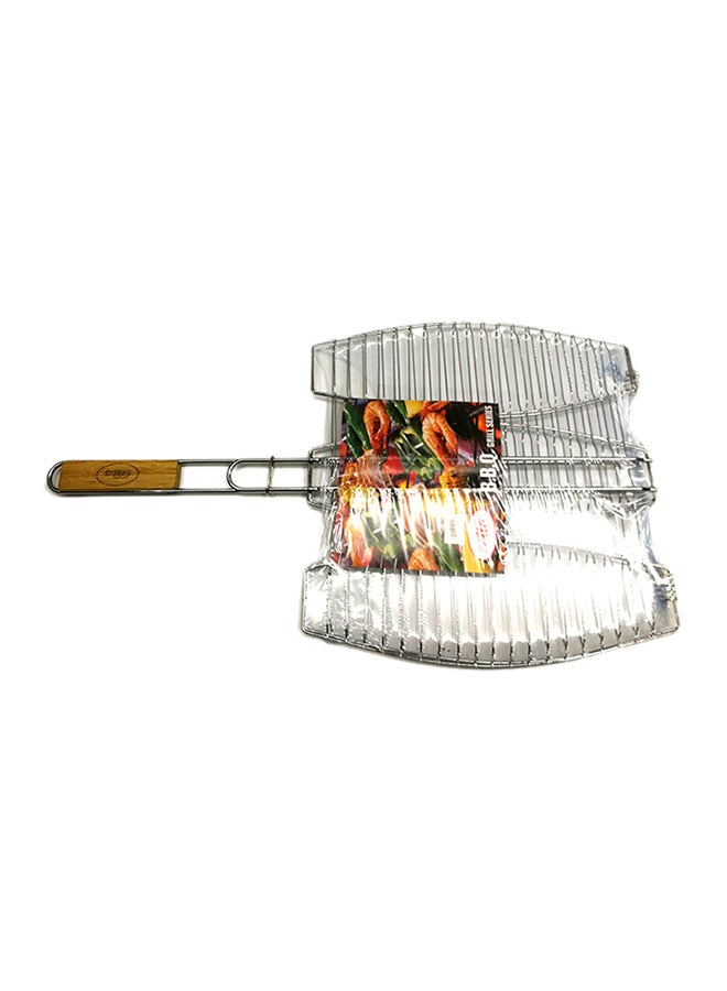 BITA Stainless Steel Fish Grill Silver 38X37centimeter  - Image 2