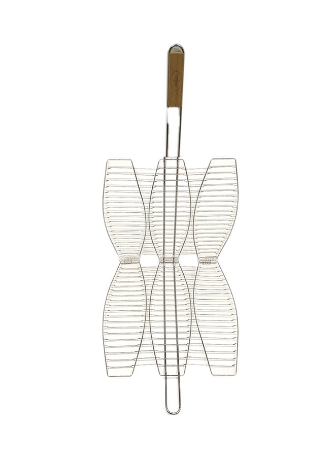 BITA Stainless Steel Fish Grill Silver 38X37centimeter  - Image 3
