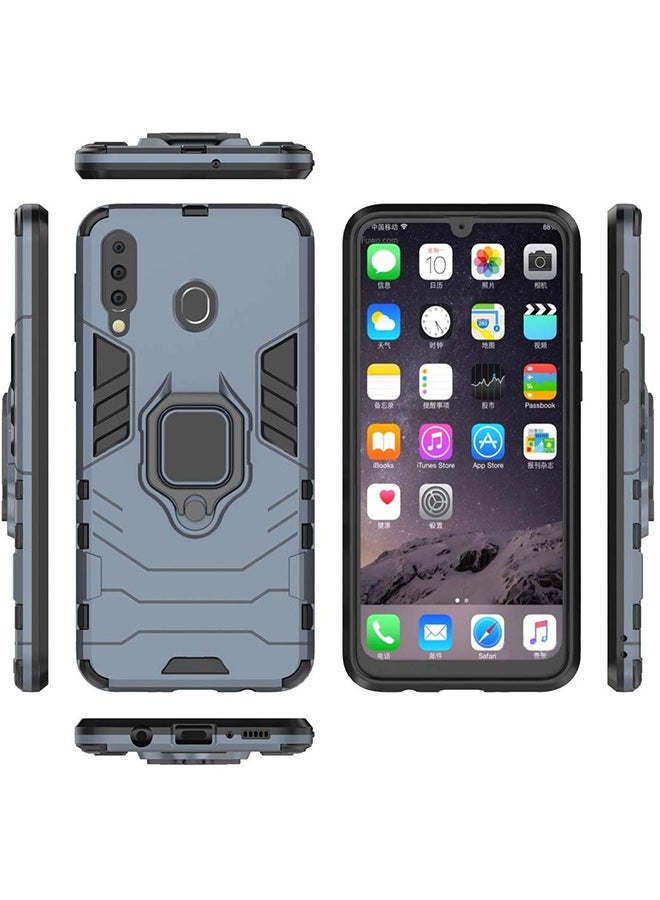 Generic - Protective Case Cover For Samsung Galaxy M30 Blue/Black - Image 1
