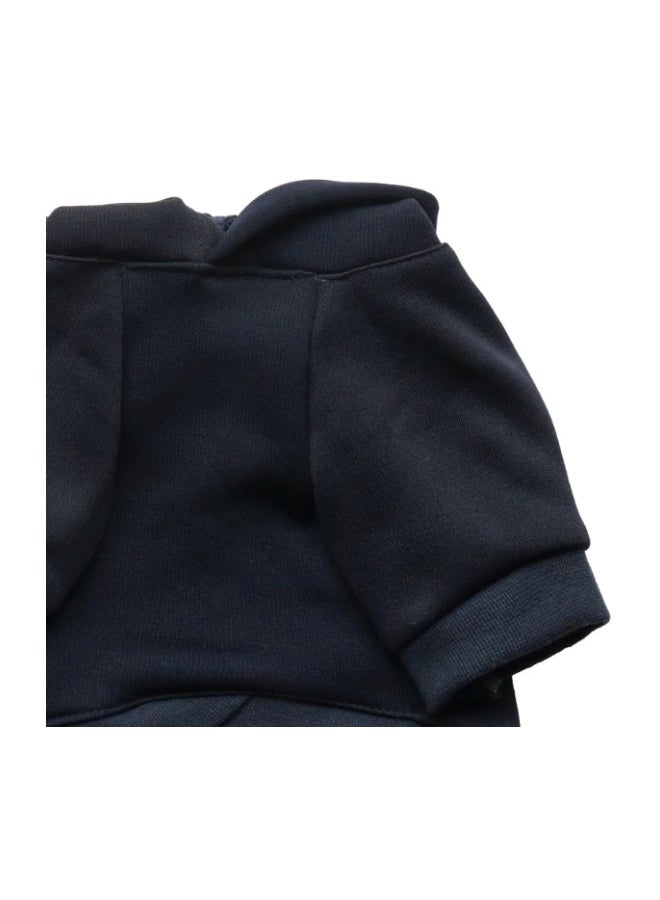 Security Printed Warm Vest Black - Image 3