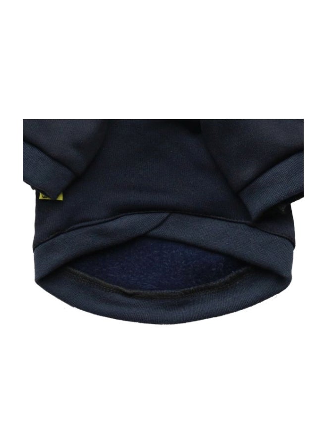 Security Printed Warm Vest Black - Image 4