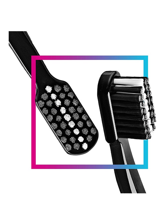 CURAPROX - Black Is White Activated Charcoal Toothpaste With Cs 5460 2 Toothbrush - Image 1