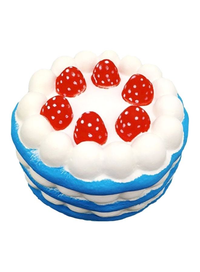 Strawberry Cake Shaped Squishy Toy - Image 1