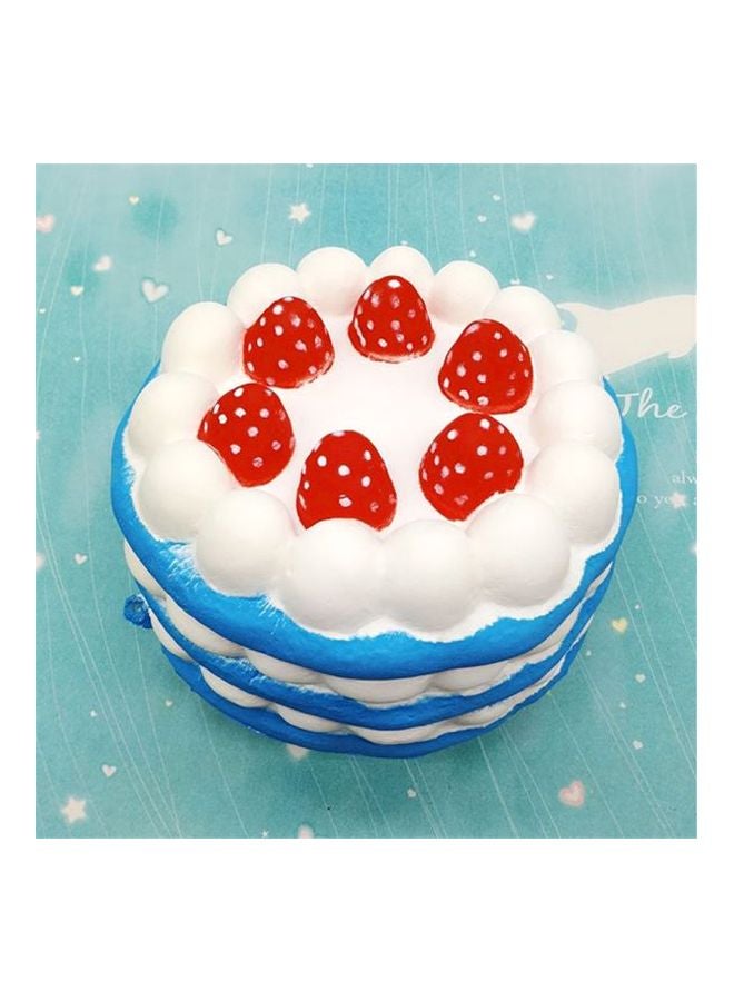 Strawberry Cake Shaped Squishy Toy - Image 2