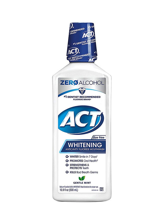 ACT Anticavity And Whitening Mouthwash 500ml - Image 1