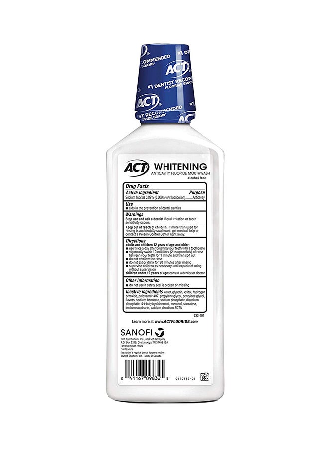 ACT Anticavity And Whitening Mouthwash 500ml - Image 2
