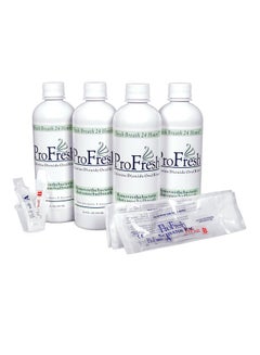 4 Bottle Chlorine Dioxide Oral Rinse With Activator Kit 500 x 4ml