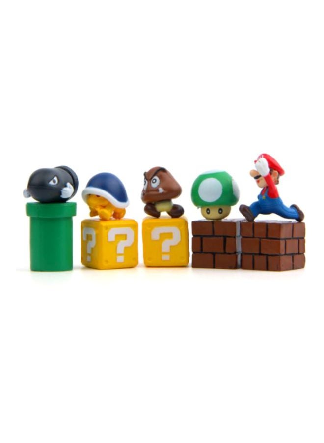 10-Piece Super Mario Bullet Mushroom Turtle Figure Set - Image 3