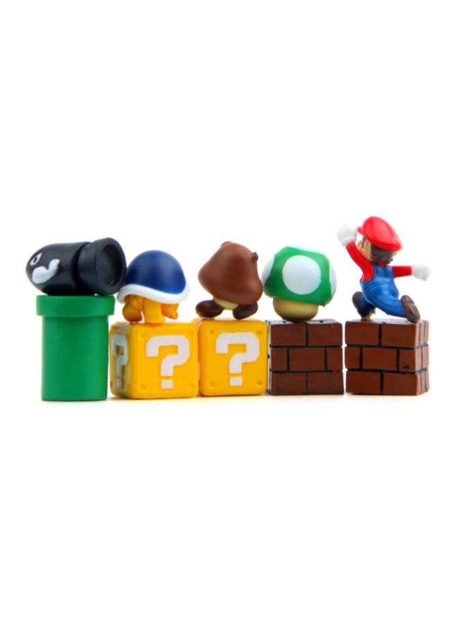 10-Piece Super Mario Bullet Mushroom Turtle Figure Set - Image 4