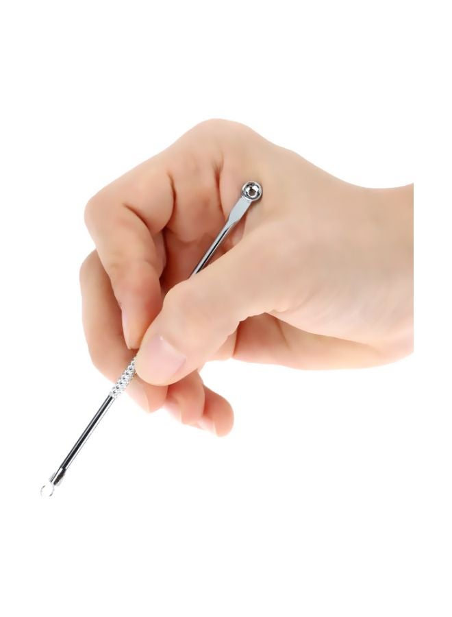 Generic Double Ends Stainless Steel Blackhead Remover Tool Silver  - Image 2
