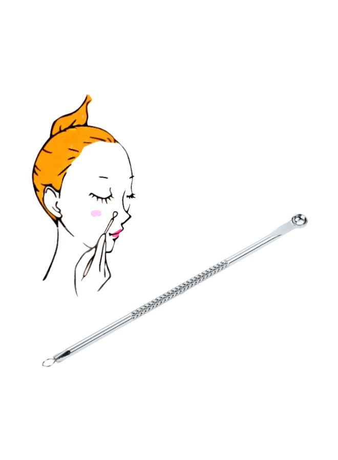 Generic Double Ends Stainless Steel Blackhead Remover Tool Silver  - Image 4