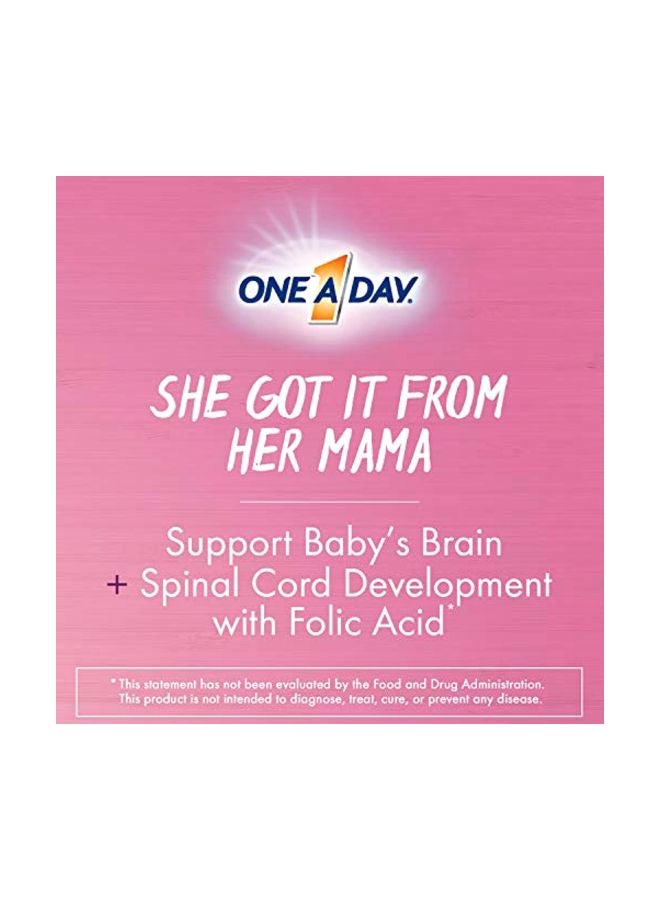 وان-أ-داي مكمل متعدد الفيتامينات والأملاح المعدنية لفترة ما قبل الولادة - 30 كبسولة جيلاتينية - Image 5