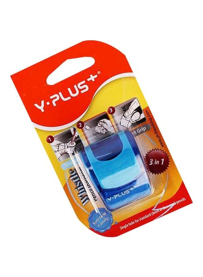 Whistle Pencil Sharpener Blue
