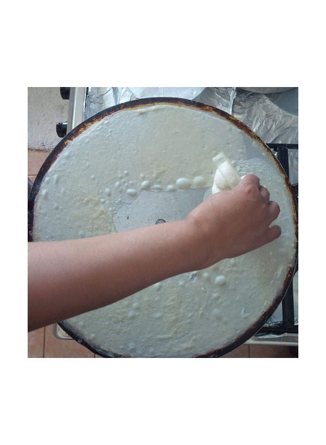 Arobah Aluminium Arabic Tawa/Roti Pan/Ragag Maker Silver 17inch  - Image 3