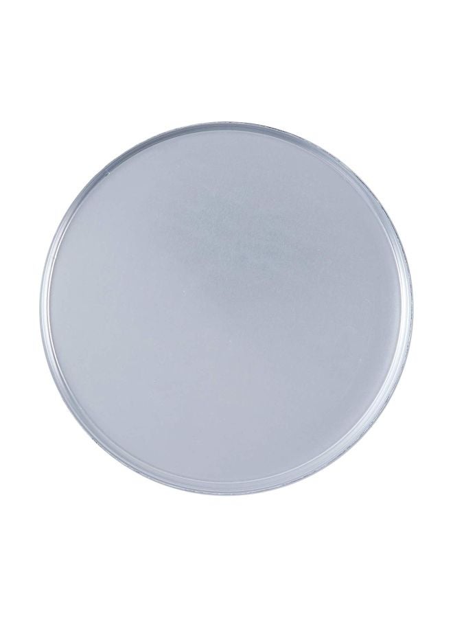 Ayda - 3-Piece Round Basbuosa Tray With Lid Silver 10inch - Image 1