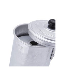 Ayda Arabic Coffee Fountain Gas Top Camping Kettle, 1.5 Liter Silver/Black  - Image 3