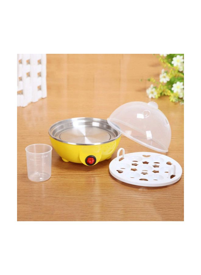 FahionswanAE Electric Egg Cooker Yellow/White/Clear 15x15x15centimeter  - Image 2