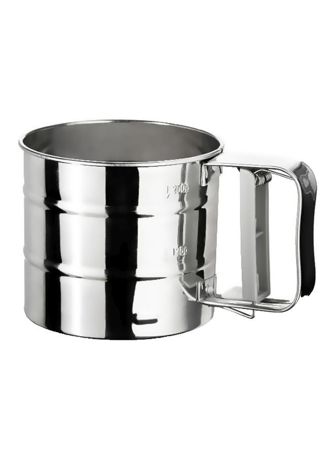 منخل الدقيق فضي 10.5x9.5سم