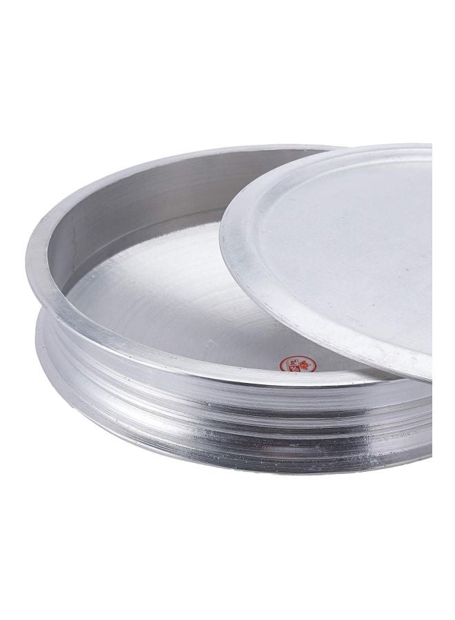 TAJ Cast Aluminium Urli/Handi Pot Silver 35.5cm - Image 4