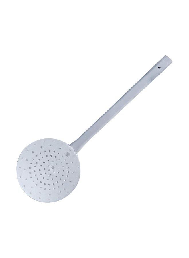 TAJ Rice Skimmer With Pipe Handle Silver M - Image 2