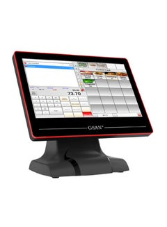 All In One Touch POS System Black/Red