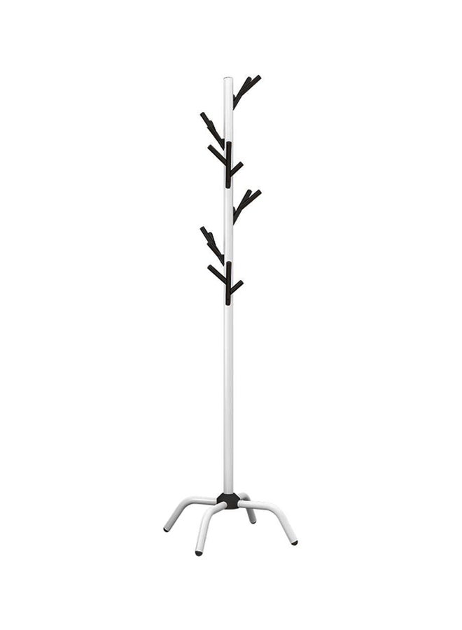Closet Rack Hanger Stand Silver/Black 41x41x175cm - Image 1