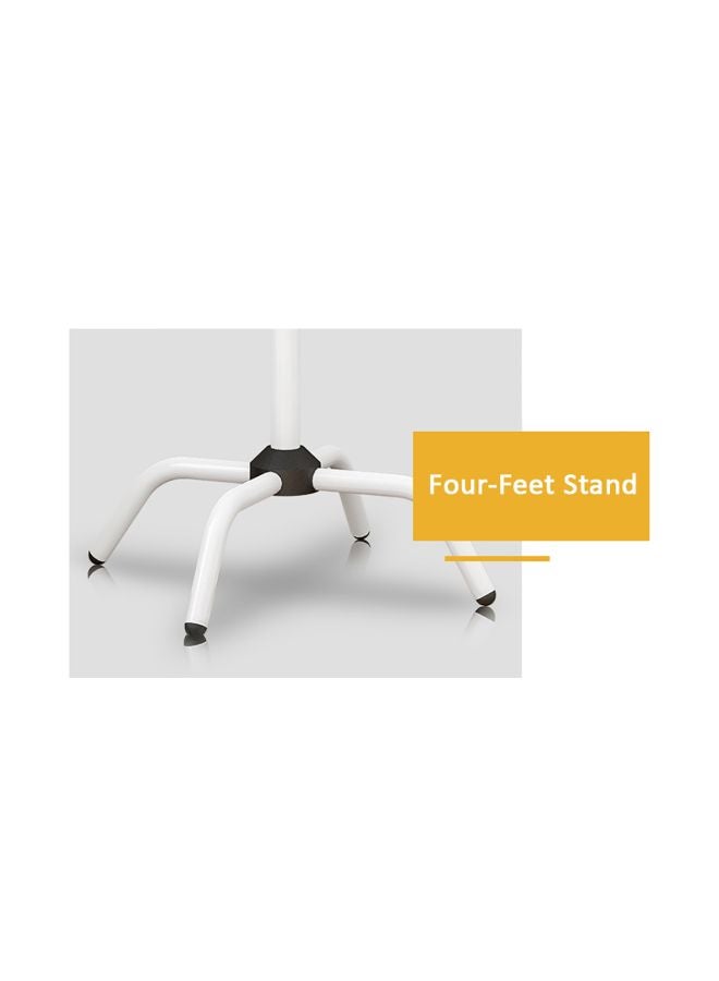 Closet Rack Hanger Stand Silver/Black 41x41x175cm - Image 3