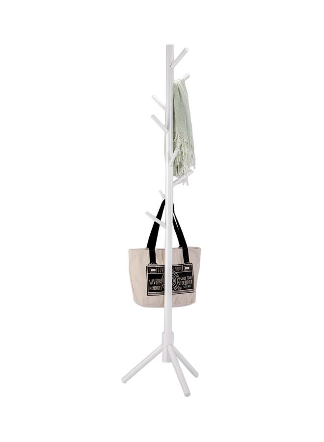 Floor Standing Cloth Organizer White 53x11x13centimeter - Image 2