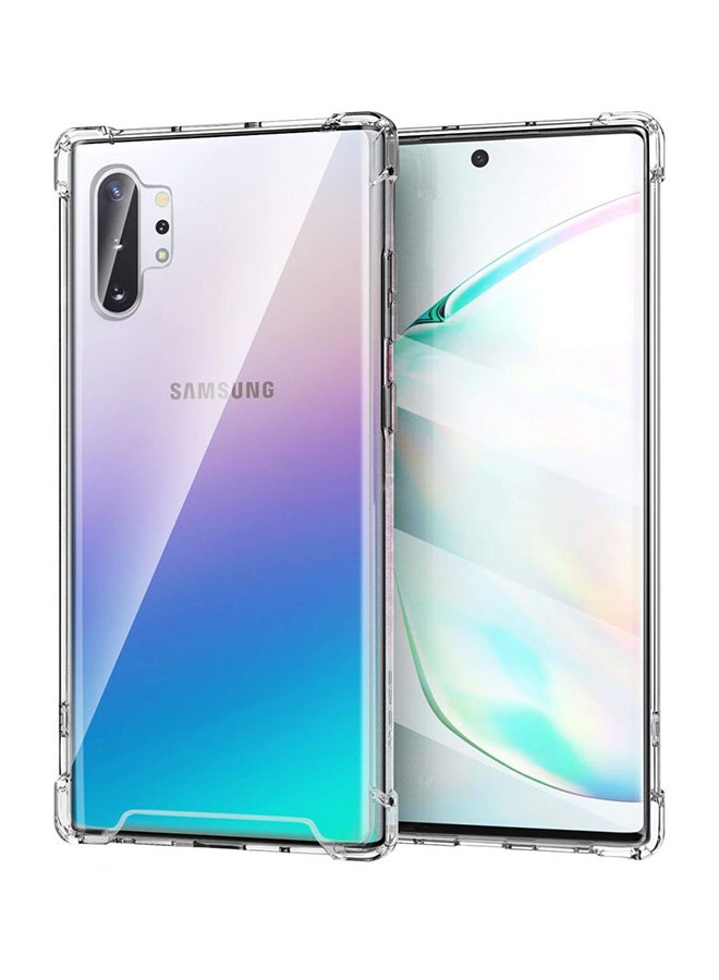 غطاء حماية لأجهزة سامسونج جالاكسي نوت 10 بلاس شفاف