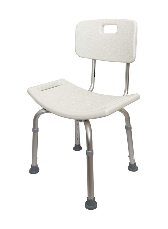 MEDIA6 Shower Chair With Backrest - Image 5