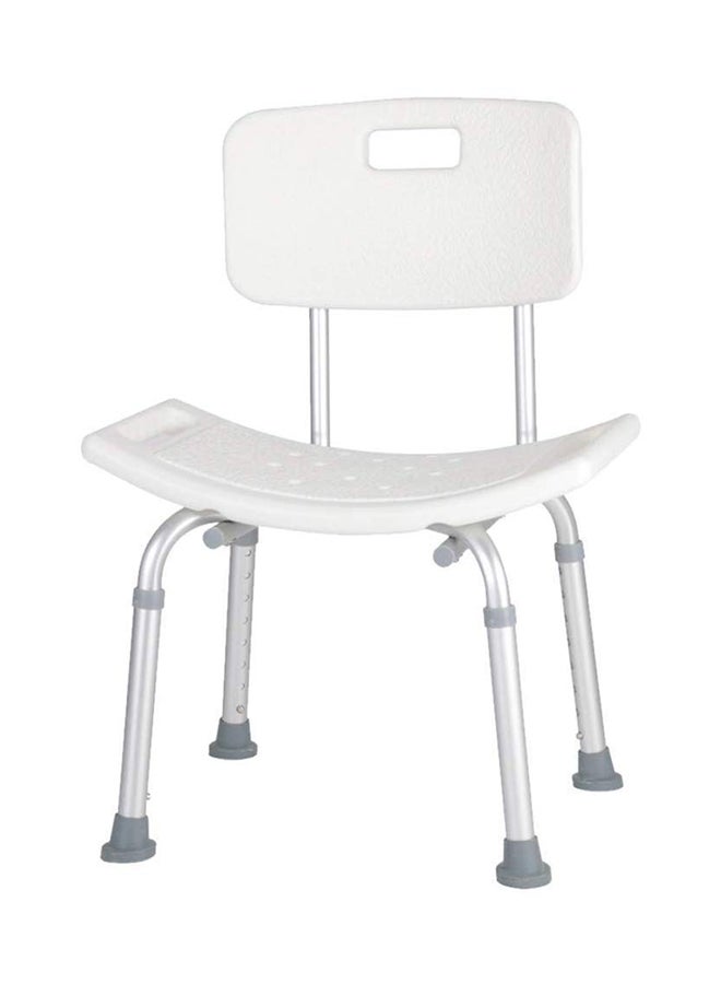MEDIA6 Shower Chair With Backrest - Image 3