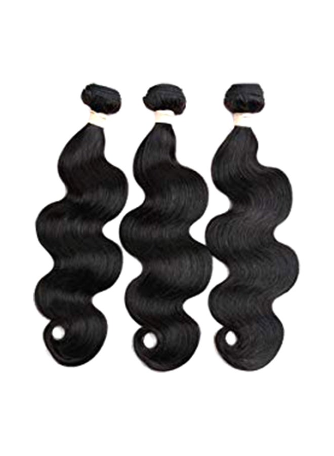 Beauhair 3-Piece Brazilian Hair Extension Set Black  - Image 1
