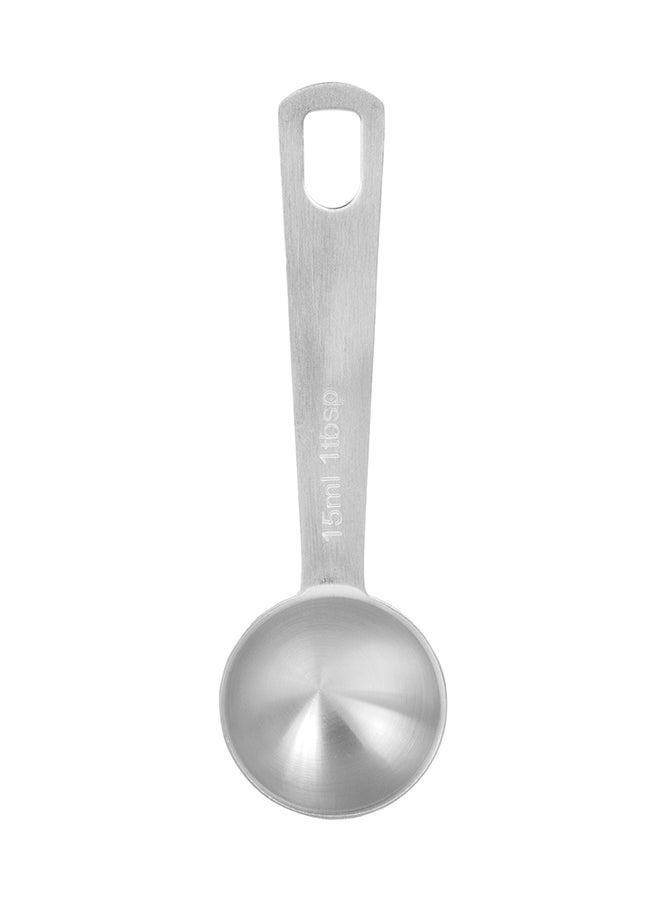 Royalford - 6-Piece Stainless Steel Measuring Spoons Set Silver - Image 1