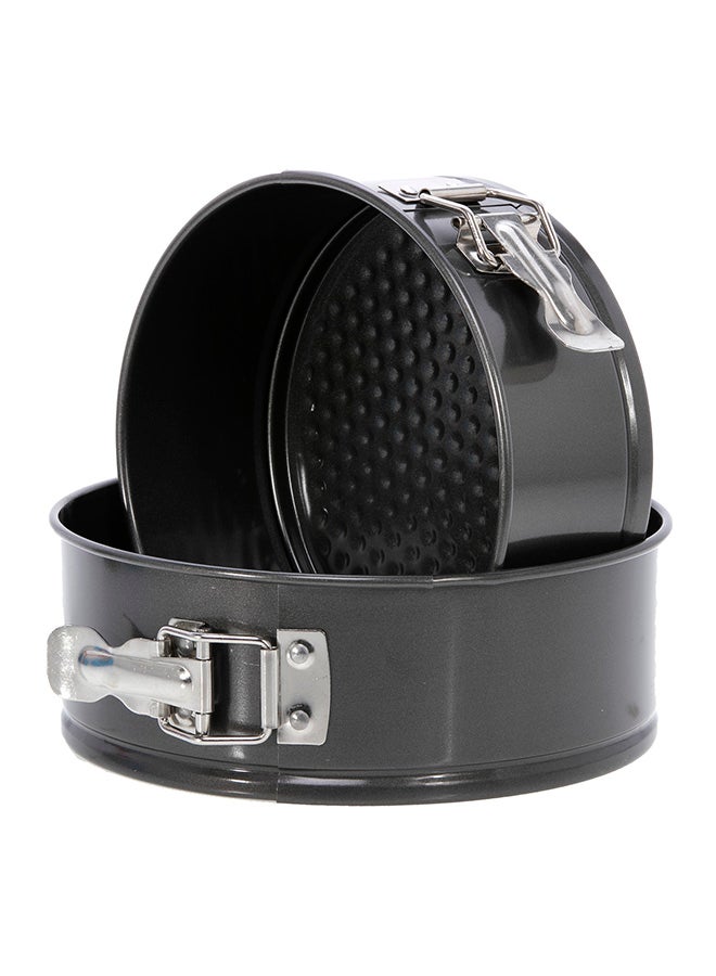 Royalford - 2-Piece Round Springform Cake Set Black 18 , 20cm - Image 1