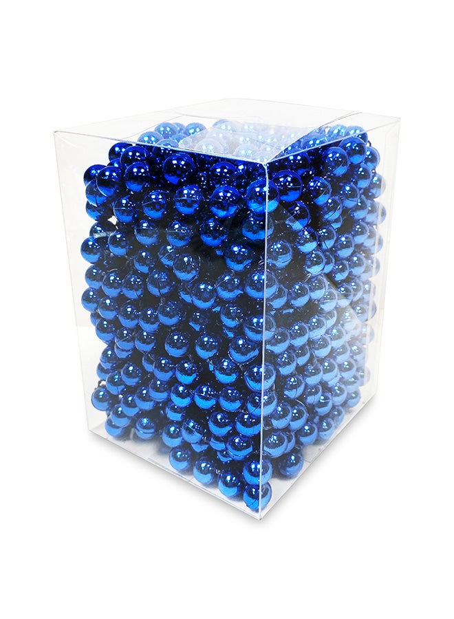 CHRISTMAS MAGIC Beads Garland Blue 6X10mm 