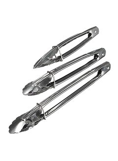 ARTC 3-Piece Tong Set Silver 29, 33, 38cm  - Image 1