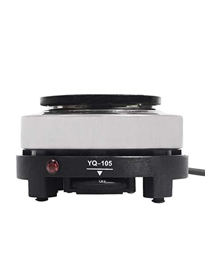 اي ار تي سي ماكينة صنع القهوة مع طبق تسخين كهربائي صغير FF-300C + YQ105 فضي - Image 2