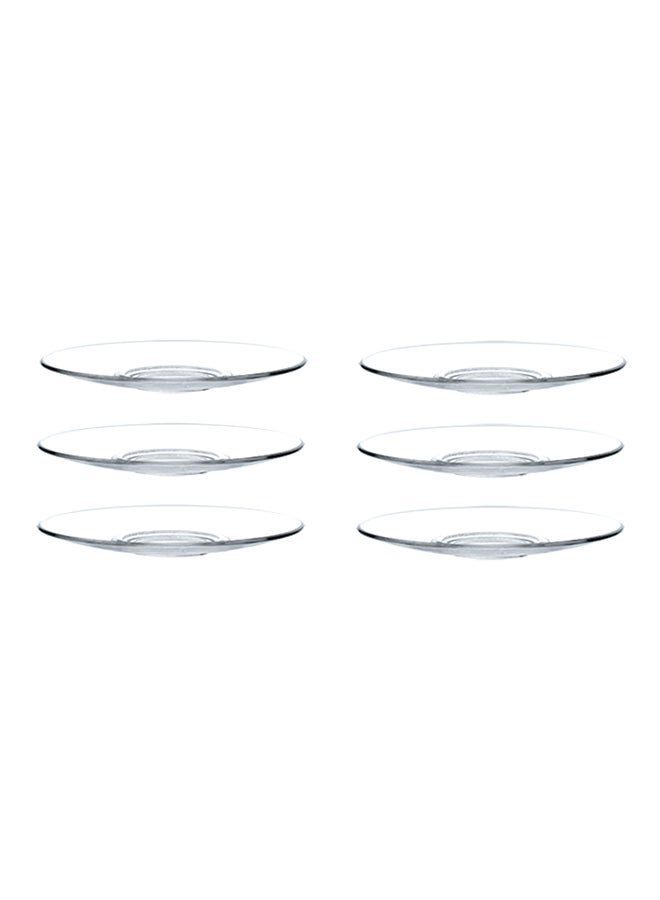 DURALEX 6-Piece Caprice Saucer Clear 14centimeter  - Image 1