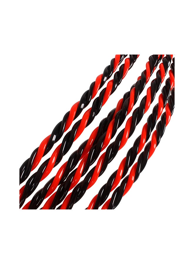 طقم أسلاك كهربائية يستخدم كمصيدة للأسماك، مكون من 3 قطع أحمر وأسود 25.0x25.0x2سم  - Image 4